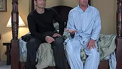Goregeous Chad Rock And Luka Play Dirty Games Until They Do A Cumshot