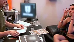 Sweet Riza Santana Gets Her Pussy Drilled In This Music Story