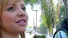 Pretty Gabi shakes her nice booty and gets ass fucked