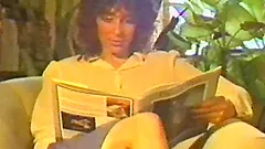 A Brunette Wearing Stockings Goes Hardcore In A Retro Clip