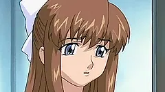 Sweet Couple Go Hardcore Together After Studying In An Anime Video