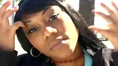 Cute Jayla Foxx Has Interracial Sex Outdoors In A POV Video