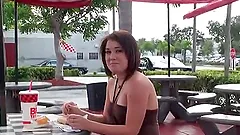 Succulent Genevieve Lee Goes Crazy In Public Outdoors