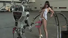 Bobbi Starr gets an orgasm while being fucked by a sex machine