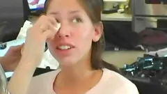 That cute face is going to be covered in cum