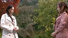 Two gorgeous Japanese chicks lickin' each other