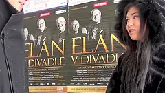 Charming and sizzling brunette is going to love her man hard