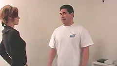 Zoe takes her revenge on some dude in spanking scene