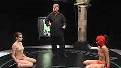 Invincible Crimson Ninja toys Sarah Blake after a fight