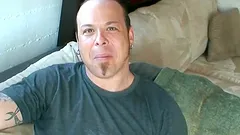 Nasty fat ass dude is jerking off in a public place