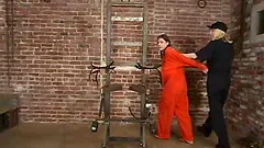 Mallory Knots gets brutally fucked with wired toys in BDSM clip