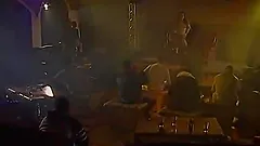 Wild brunette girl makes hot show and gets fucked rough