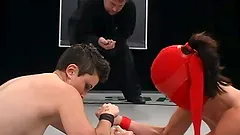 Syd Blakovich loses a fight to Crimson Ninja and gets toyed