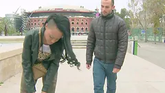 Ebony Noemilk gets her fucked and licked in interracial video