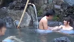 Sex in the sauna with a delightful Japanese hottie