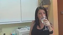 New Year  eve’s anal creampie