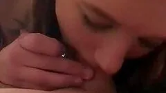 College naked hottie riding cock at an orgy party