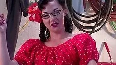 Sex in the car with a naughty housewife Maggie