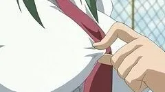 Hentai chick in uniform gets rammed