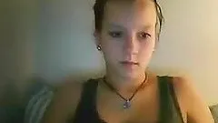 masturbation on webcam cute brunette