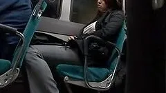 Sleepy Momo Ogura gets fucked in a bus in public
