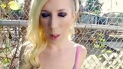 Interracial sex video with slutty Maia Davis riding BBC