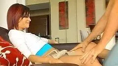 Skinny little high school chick likes having a college boyfriend