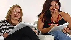 Anonymous handjob club gathers some kinky sirens