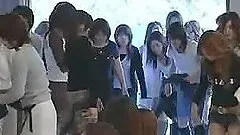 The crazy Japanese have an unbelievable orgy indoors