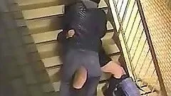 Insatiable teens enjoy some naughty banging in a public place