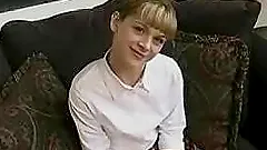 Horny college girl is such a lust with a hairy muff