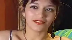 Sizzling honey gets naked with two men and gets their huge dicks