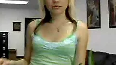 Blond's love is overwhelming on that huge cock