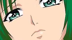 Bigtits hentai hot poking and watching by her friend