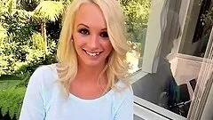 Blonde petite Texas girl gives a great...