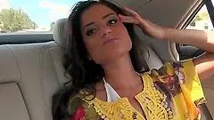 Stunning latina temptress seduced by her pool boy