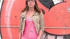 Tattooed babe Katlyn gets balled in the bangbus