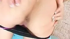 desirable blond teen Nikki Flame loves it huge