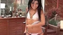 Orgasm craving slut using sex toys on her pussy