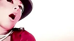 Two naughty lesbian girls fuck each other with strap on