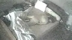 Chubby mom masturbates in the morning. Hidden cam clip