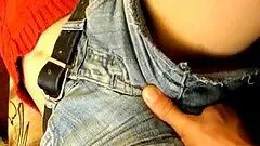 Slim brunette gets her snatch drilled in homemade POV clip