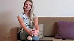 A few girls show their skills during a casting. Compilation