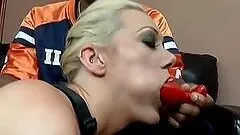 Kinky Samantha Sin enjoys rough interracial fucking