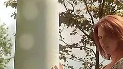 Gwenevieve O'Connell getting naked outdoors