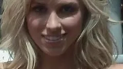 Beautiful Blonde Andrea Marie Getting Naked in the Gym