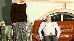 Short-haired brunette babe loves to be fucked and fingered