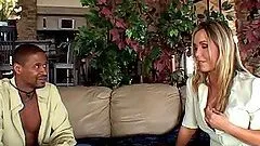 Envy the dirty blonde MILF in hot interracial sex video