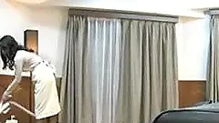 Sweet Japanese babe sucks a cock and gets fucked