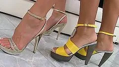 Two sexy babes Candy and Kyra are a erfect match